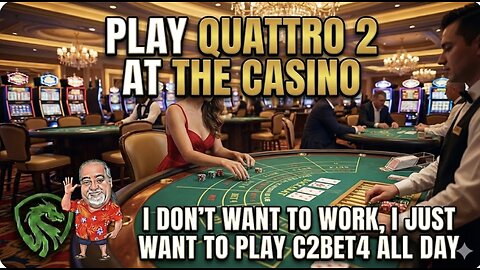 How to play live at the casino with the APP using Quattro 2. Win at baccarat with more Quattro 2.