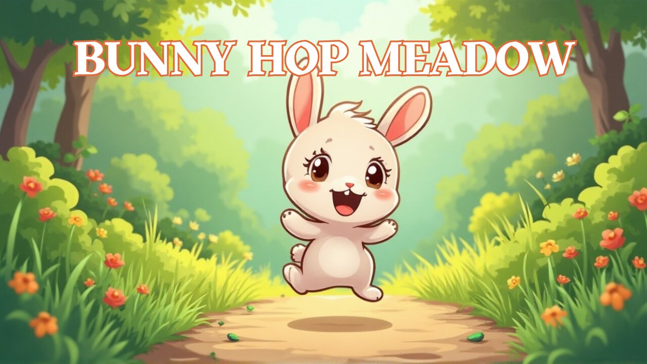 Bunny Hop Meadow | Fun Kids Song About Rabbits & Nature