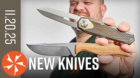 Not As Pricey As You’d Think - New Knives November 20th, 2025 at KnifeCenter