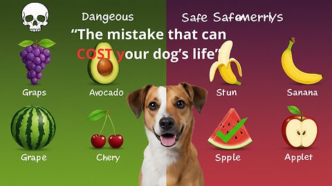 “Can Dogs Eat Fruit? Find Out Which Ones Are Dangerous and Which Are Safe!”