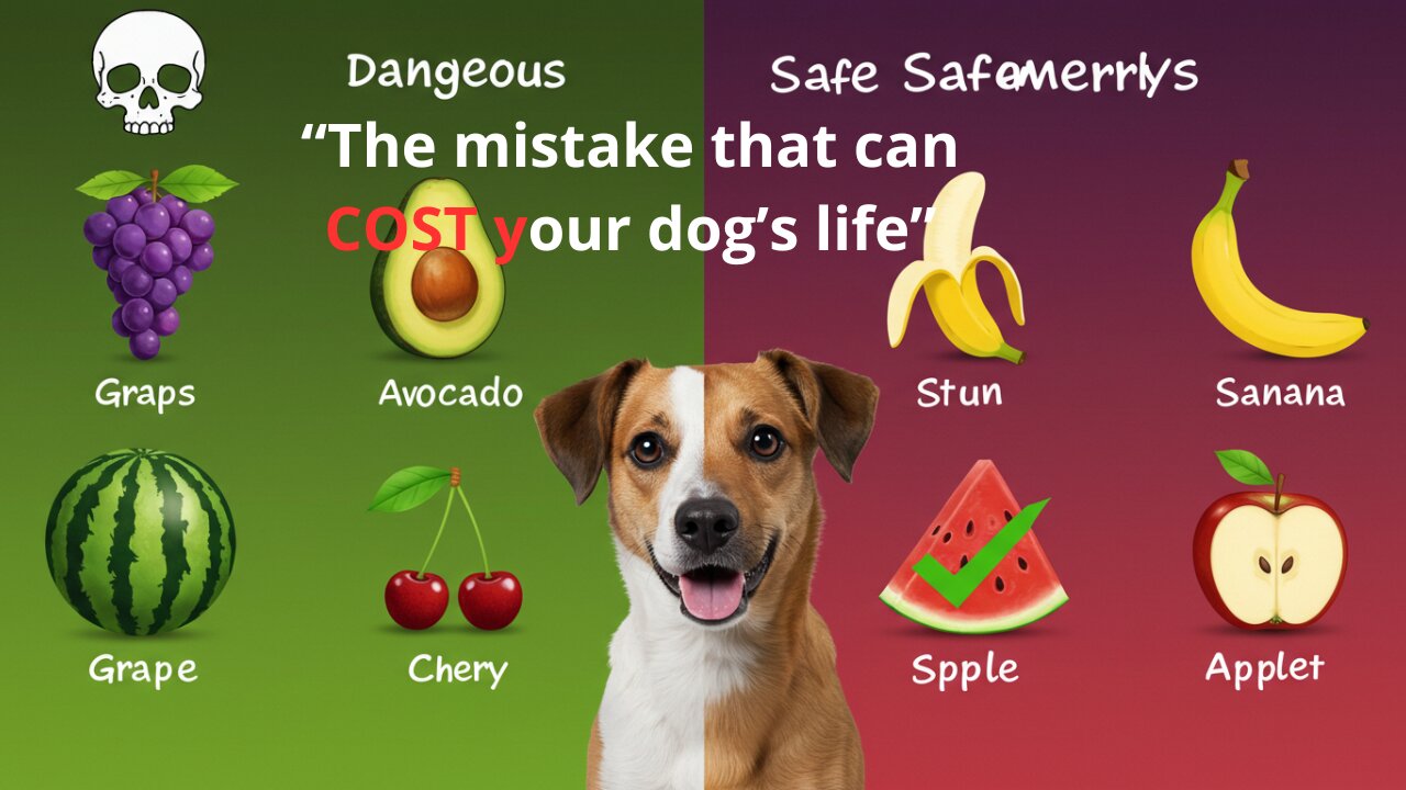 “Can Dogs Eat Fruit? Find Out Which Ones Are Dangerous and Which Are Safe!”