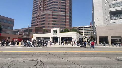 The Marines are now in Los Angeles to back up the National Guard.