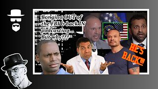 BONGINO OUT OF THE FBI & BACK IN THE POD...WHY???