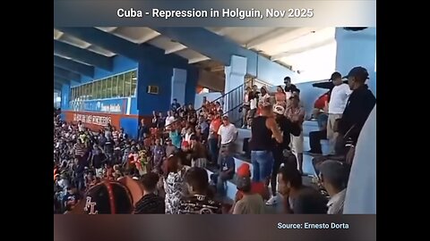 Cuba | Police Abuse at Calixto García Stadium – Holguín (November 2025)