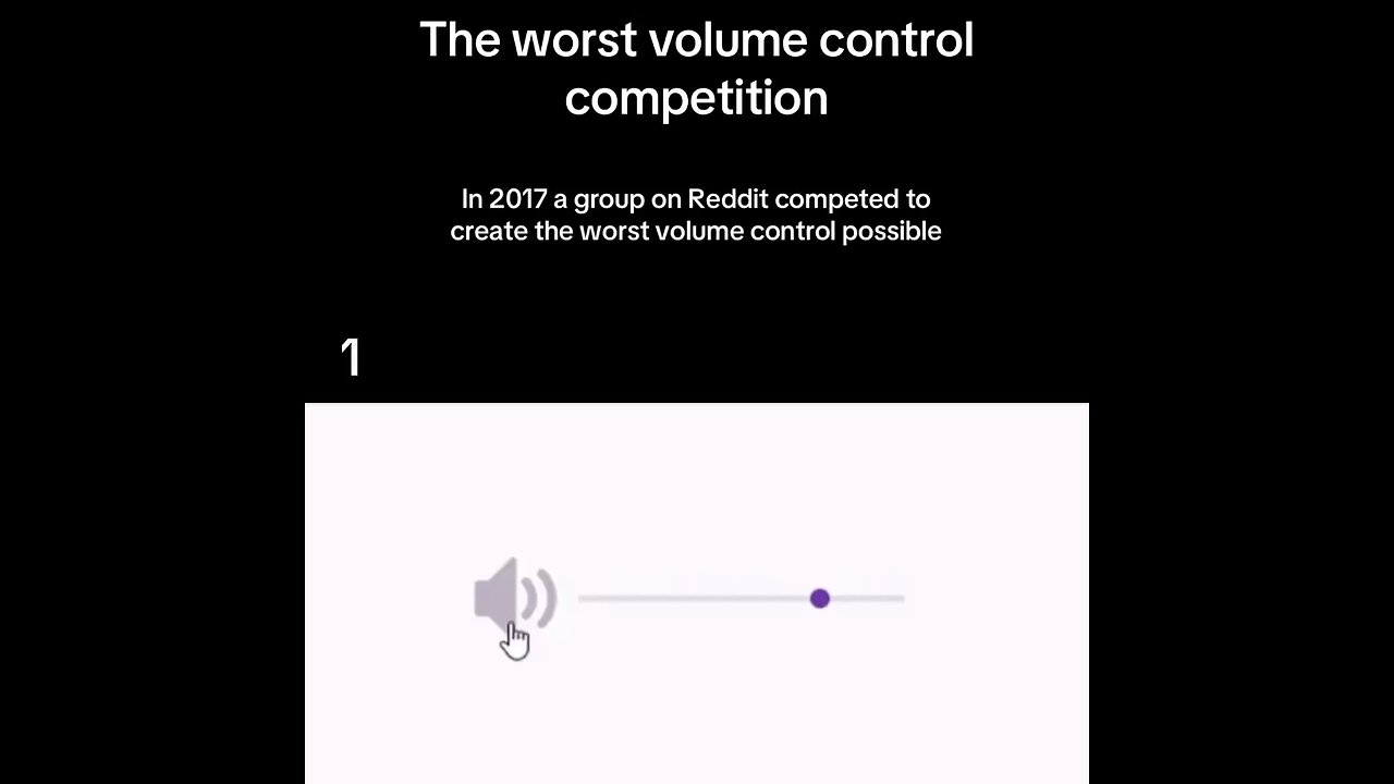 Volume control