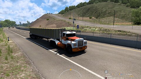 ATS, Uphill 7% grade, Mack R, 26 t, automatic transmission