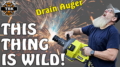 This Ryobi Drain Auger Looks INSANE... But Does It Work 🔥