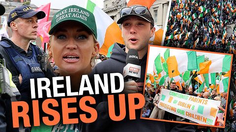 Ireland rises up against mass immigration!