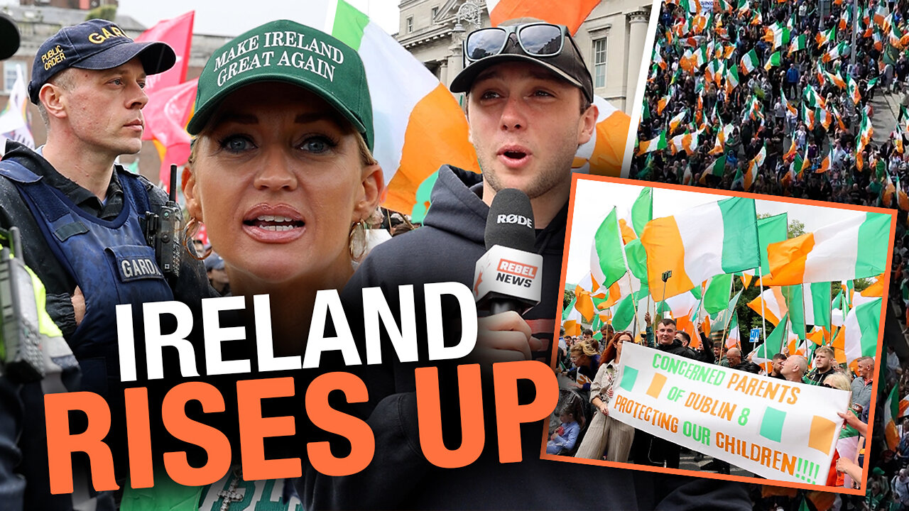 Ireland rises up against mass immigration!