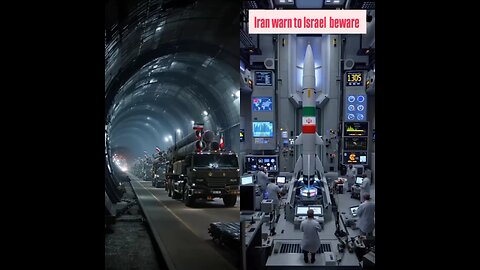 Iran is launching missiles from a secret base. New missiles are being launched.