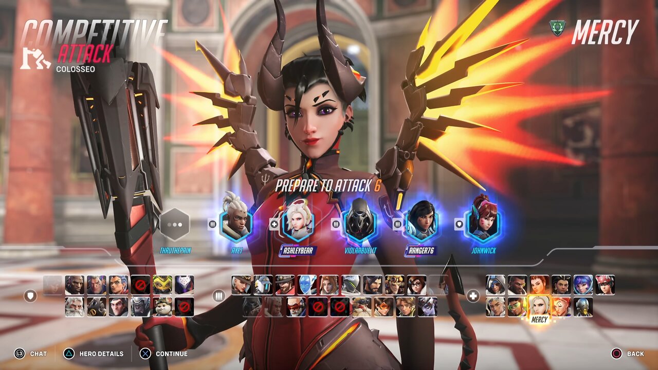Overwatch 2 Mercy Gameplay (No Commentary)