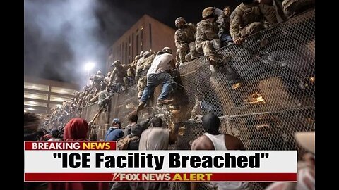“We’re Coming In"... Migrant Mob ENTERS ICE HQ, Get ERASED By 'Deportation Unit'