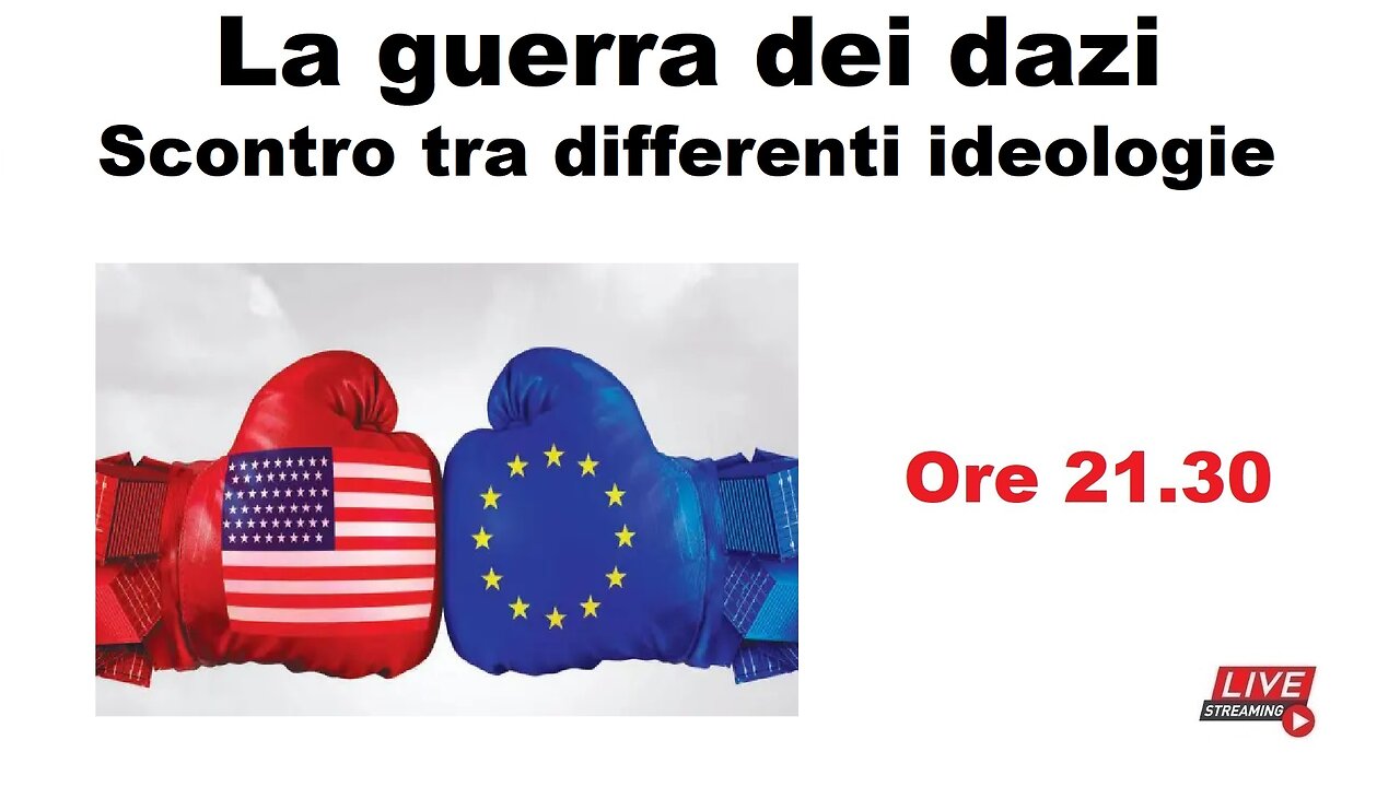 La guerra dei dazi - Scontro tra differenti ideologie