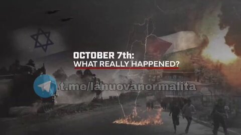 Netanyahu e le IDF hanno PERMESSO che accadesse il 7 ottobre (PER CHI ANCORA NON LO SAPESSE O VOLESSE APPROFONDIRE)