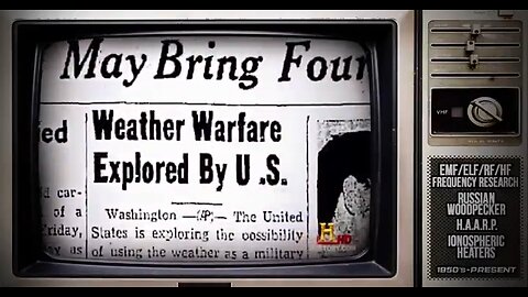 Under The Weather (Documentary on weather control)