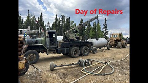 Day of Getting Equipment Serviced to Be Ready for the "Ex-Wife" Forest Fire June 24 2025