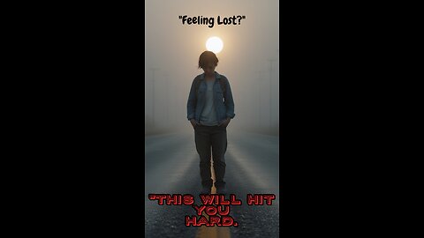 Feeling Lost Lately? Watch This Before You Give Up." "Trapped in a Rut? This Will Hit You Hard