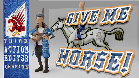 Blender Third Lession: Give Me A Horse!