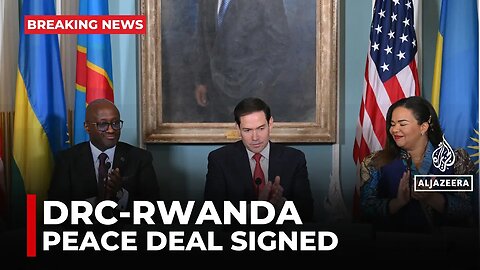 DR Congo and Rwanda sign peace deal in turning point after years of war
