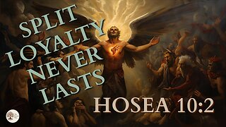 Split Loyalty Never Lasts Hosea 10:2