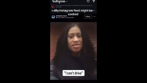 Is my instagram feed cooked?