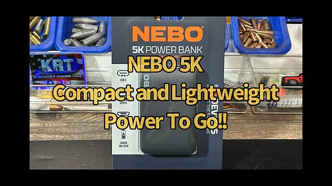 NEBO's 5k, Slim, Thin and Lightweight Power Bank Battery Pack