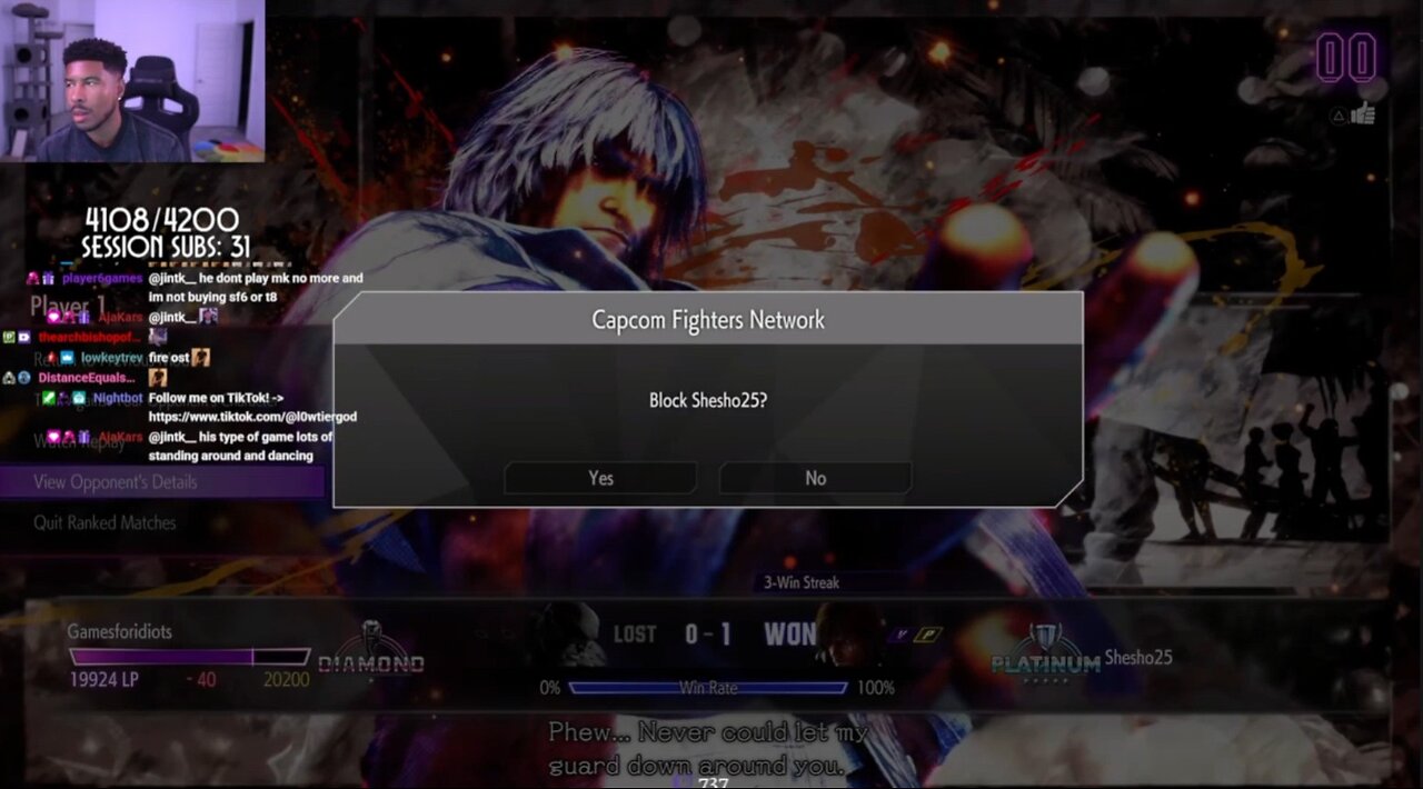 Lowtiergod says he's done playing Street Fighter 6 & well, you know the rest.