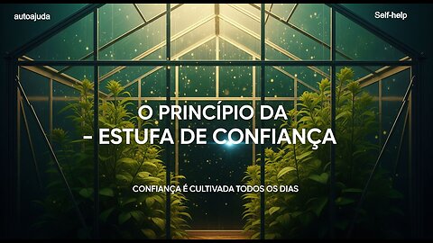 🌱 **O Princípio da Estufa de Confiança — 4K Full HD** 🌱 🎥 *Vídeo em 4K Ultra HD*