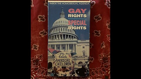 LGBTQ Rights and the Gay /Transgender agenda - Special rights in the bathroom (1993)