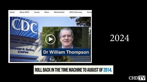 CDC whistleblower we hide the truth about vaccines and autism