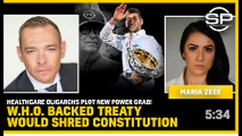 "W.H.O. Supported Treaty Threatens Constitutional Rights, Healthcare Oligarchs Plan Power Surge"