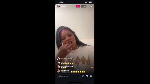 Tesehki goes live to speak on Clarissa Shields challenging her to fight. FULL 4/22/2025