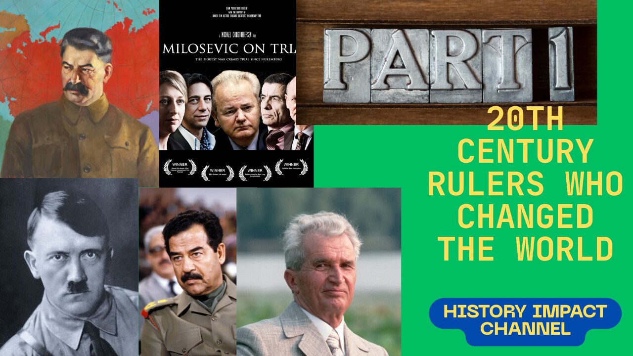 20th Century Rulers Who Changed the World – Dictators, Revolutionaries & Power Icons
