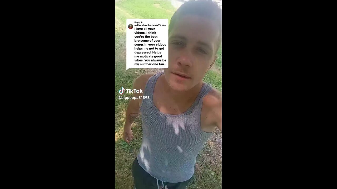 My TikTok brother sent me a reply back