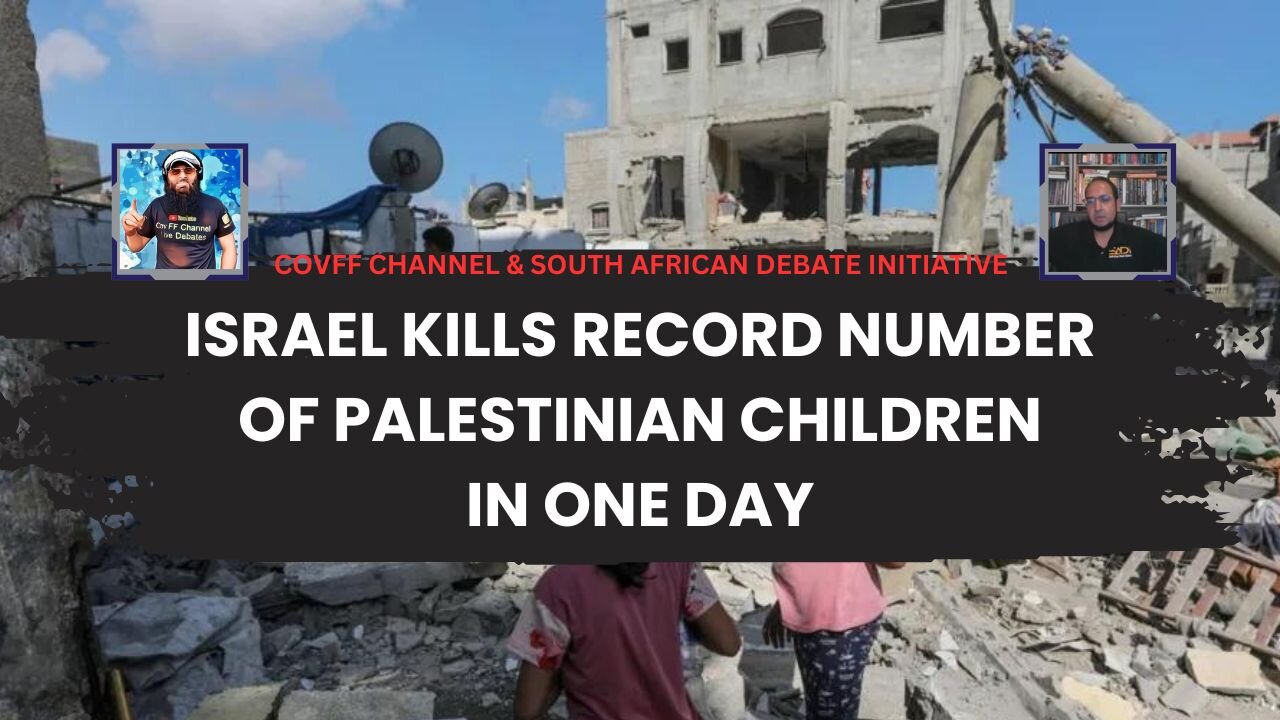 ISRAEL KILLS RECORD NUMBER OF PALESTINIAN CHILDREN IN ONE DAY