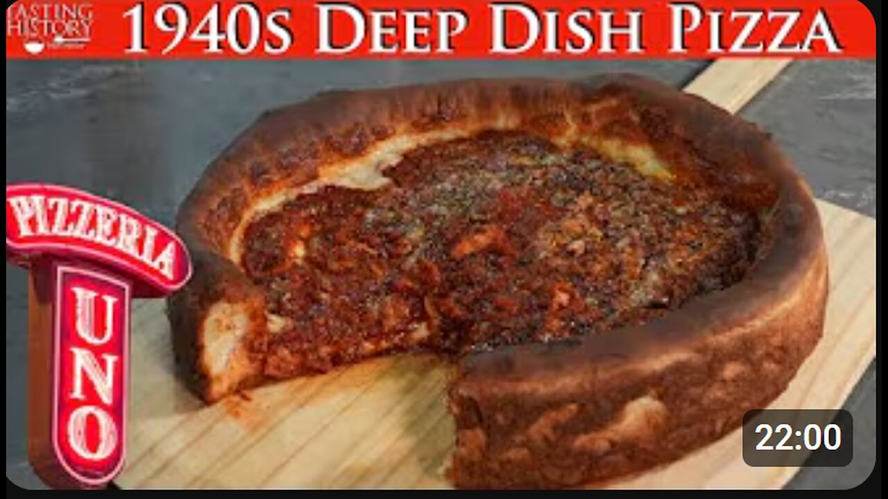🍕 The True History of Deep Dish Pizza: From Texan Roots to Chicago Legend! 🇺🇸