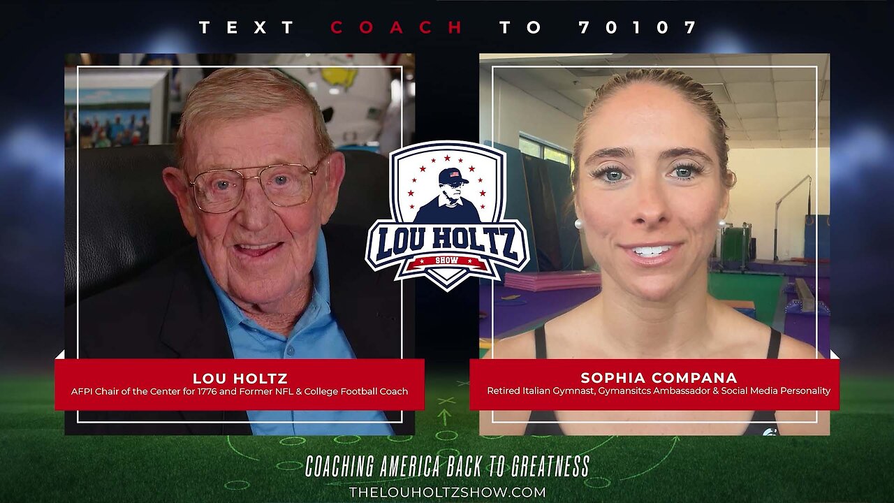 The Lou Holtz Show S2 EP21 | Sophia Campana on Gymnastics, Fearlessness, and Faith #podcast