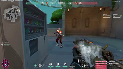 When you play hide and seek with the enemies in Valorant ...