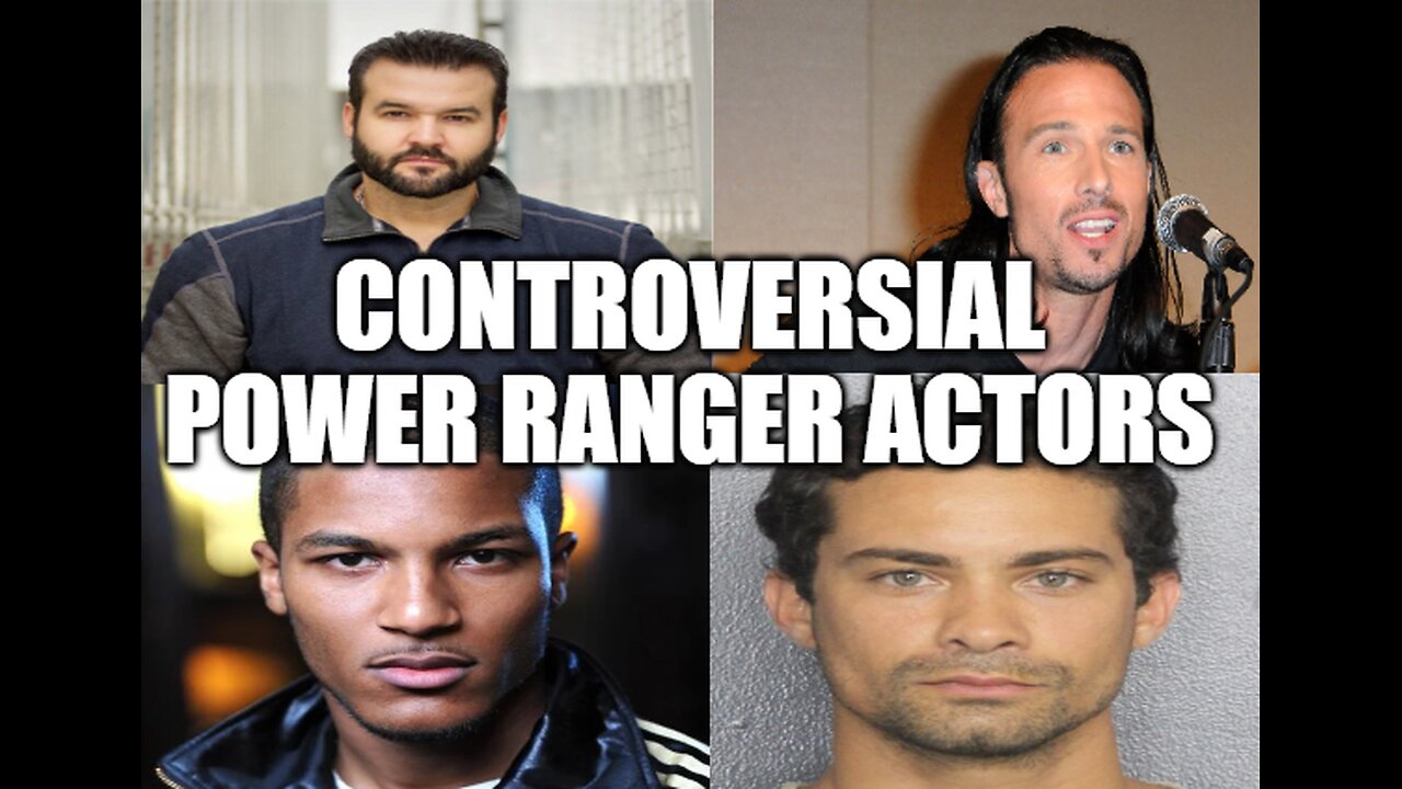 Power Ranger actors who are controversial