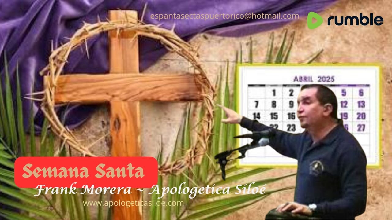 FRANK MORERA ~ CHARLA SOBRE SEMANA SANTA