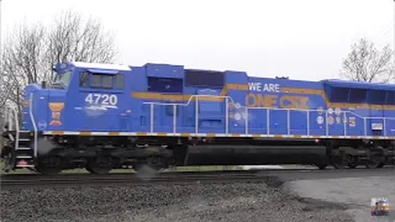 CSX 4720 We Are One CSX On X565 and CSX L361 Trains from Greenwich, Ohio April 5, 2025 Part 3