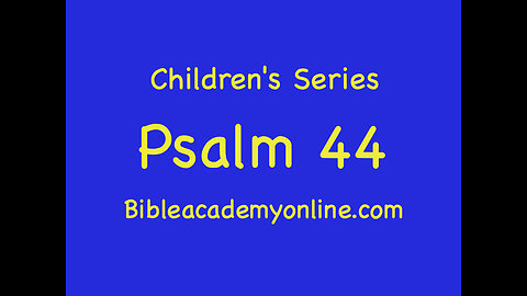 CS Psalm 44