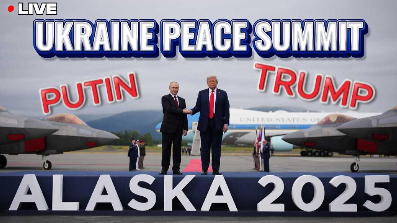🚨LIVEL TRUMP & PUTIN ALASKA PEACE SUMMIT WILL THERE BE PEACE FOR UKRAINE?