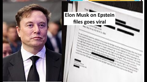 Elon Musk on Epstein files goes viral
