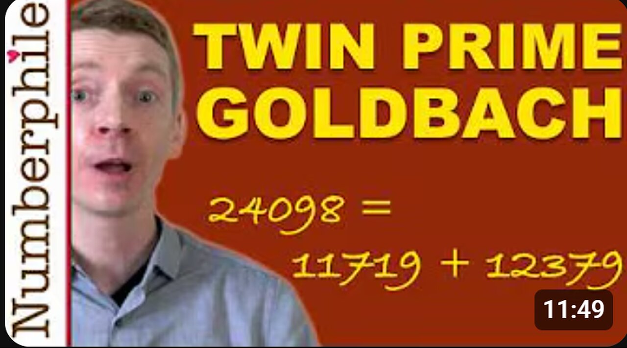 🧠 Goldbach's Conjecture… but with Twin Primes? 🤯 | Featuring Dr. James Grime 👨‍🏫