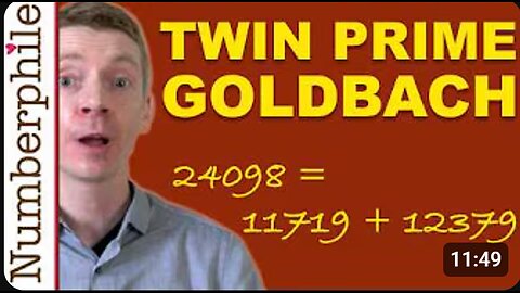 🧠 Goldbach's Conjecture… but with Twin Primes? 🤯 | Featuring Dr. James Grime 👨‍🏫