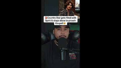 🚨Country Star Bailey Zimmerman gets filled with the Spirit & stops show to preach Gospel!🤯