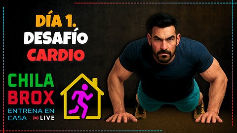 🔴 Live Día 1 - Entrena Max 30 en casa: DESAFÍO CARDIO 🏠💪