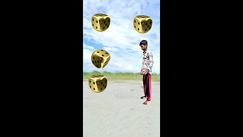 Rounding gold dices to Parrot, Pigeon, Peacock & Duck - Birds names magic video