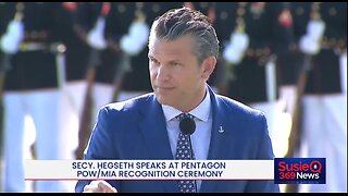 Secy. Hegseth Speaks at Pentagon POW/MIA Recognition Ceremony
